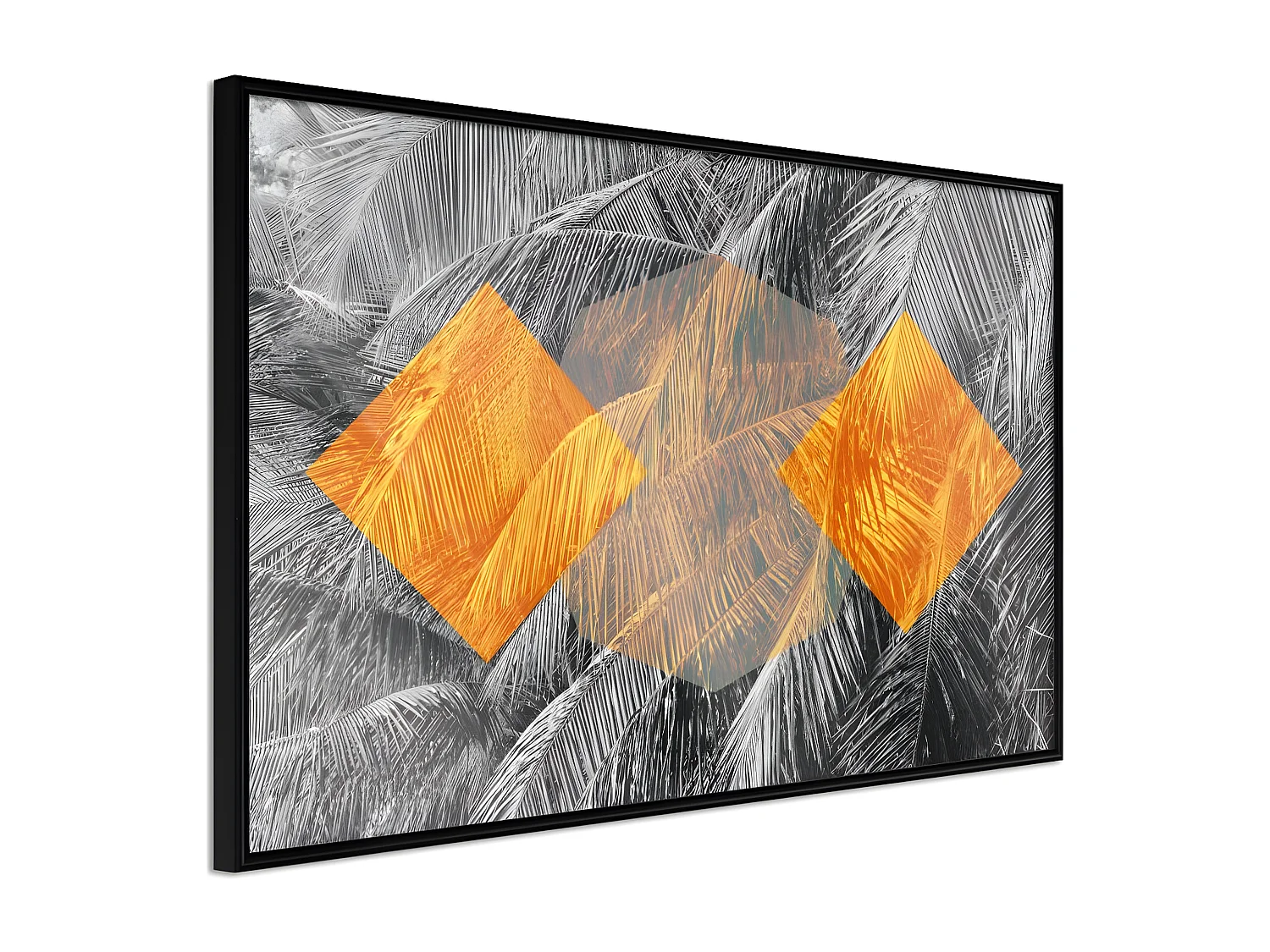 Affiche Murale Encadrée "Agent Orange" 90 x 60 cm Noir