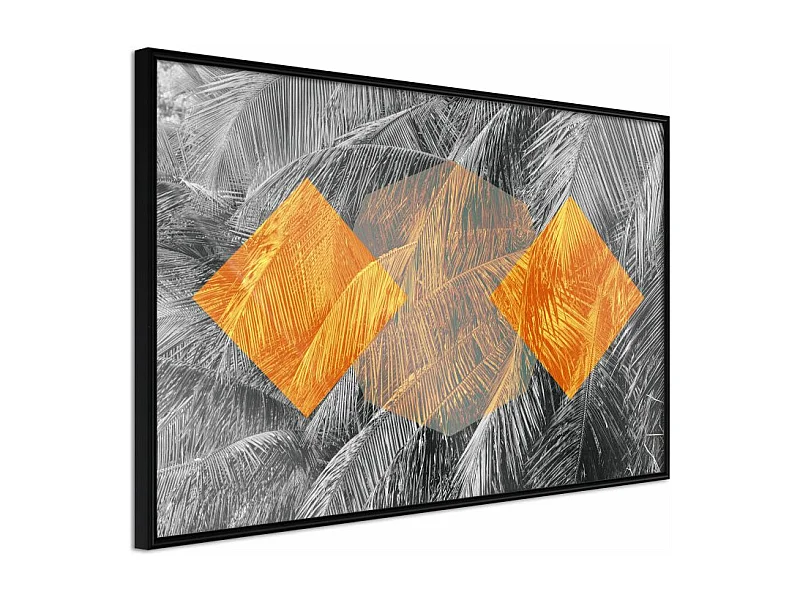 Affiche Murale Encadrée "Agent Orange" 30 x 20 cm Noir