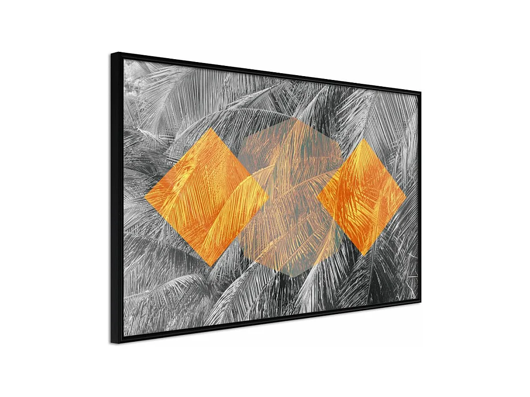 Affiche Murale Encadrée "Agent Orange" 30 x 20 cm Noir
