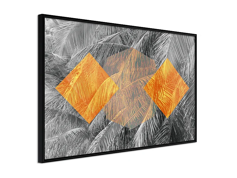 Affiche Murale Encadrée "Agent Orange" 30 x 20 cm Noir