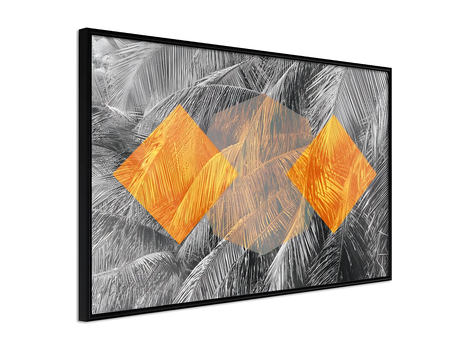 Affiche Murale Encadrée "Agent Orange" 60 x 40 cm Noir