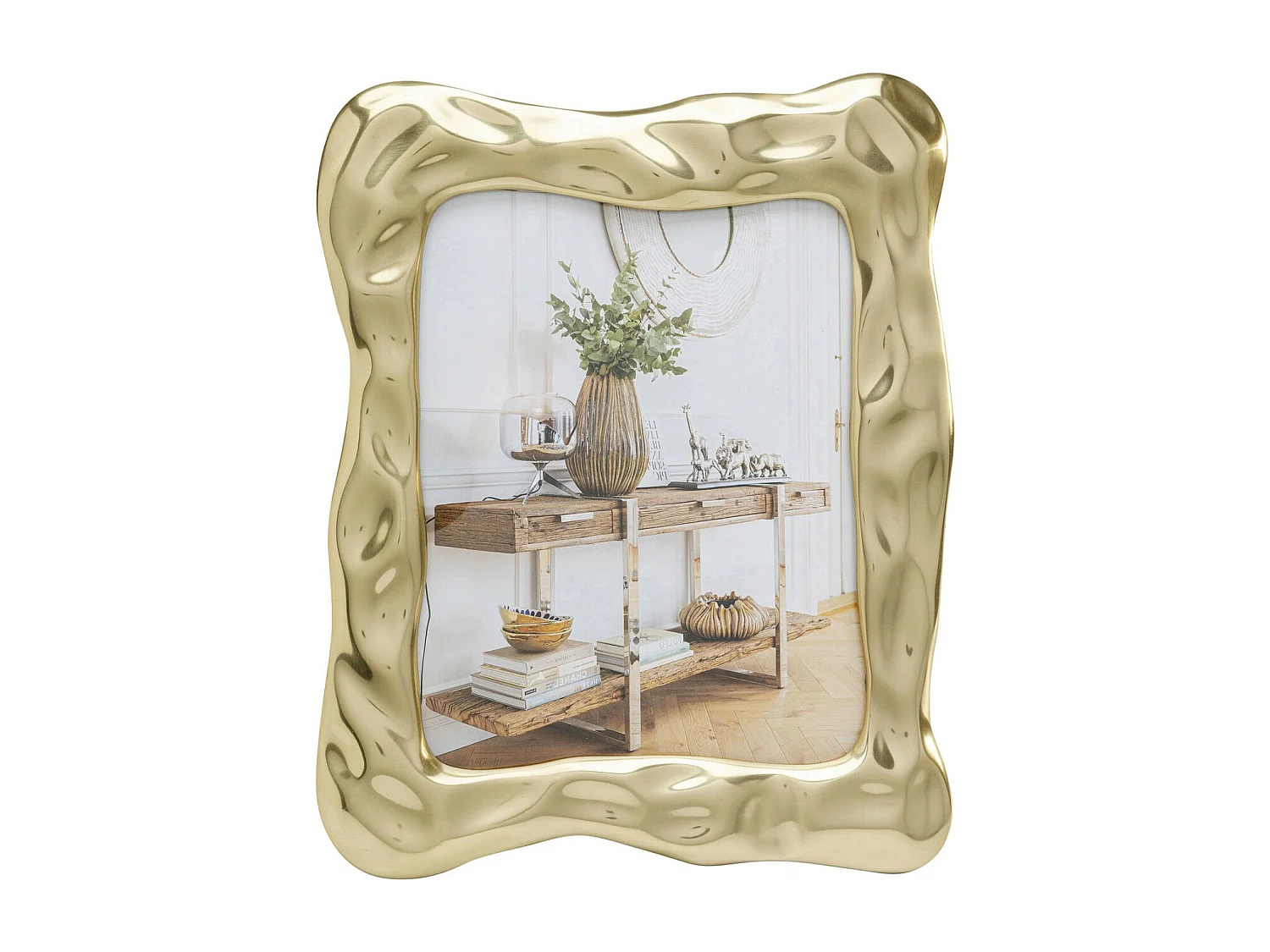 Cadre photo Jade Swing doré 13x18cm