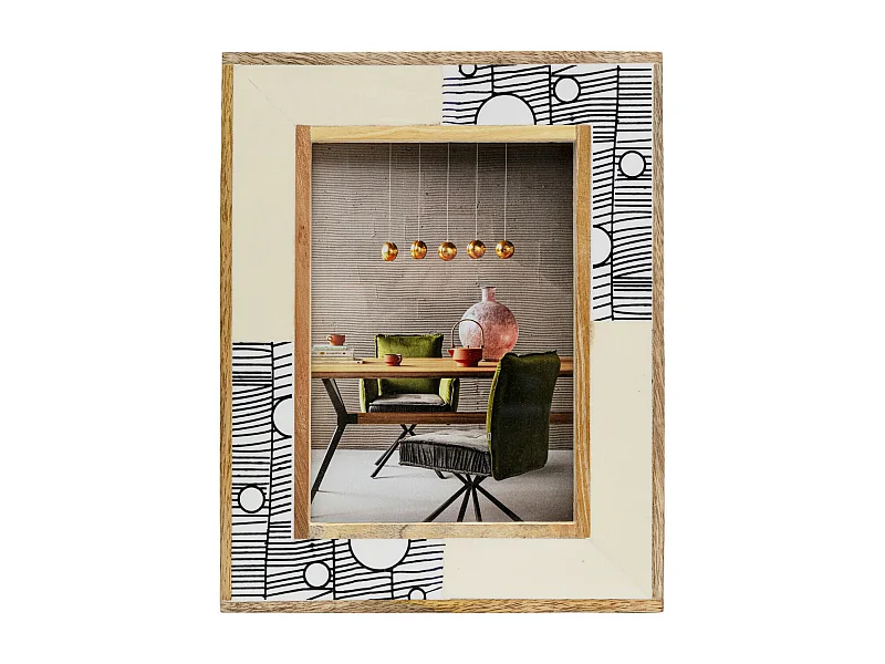 Cadre photo Harriett blanc 13x18cm