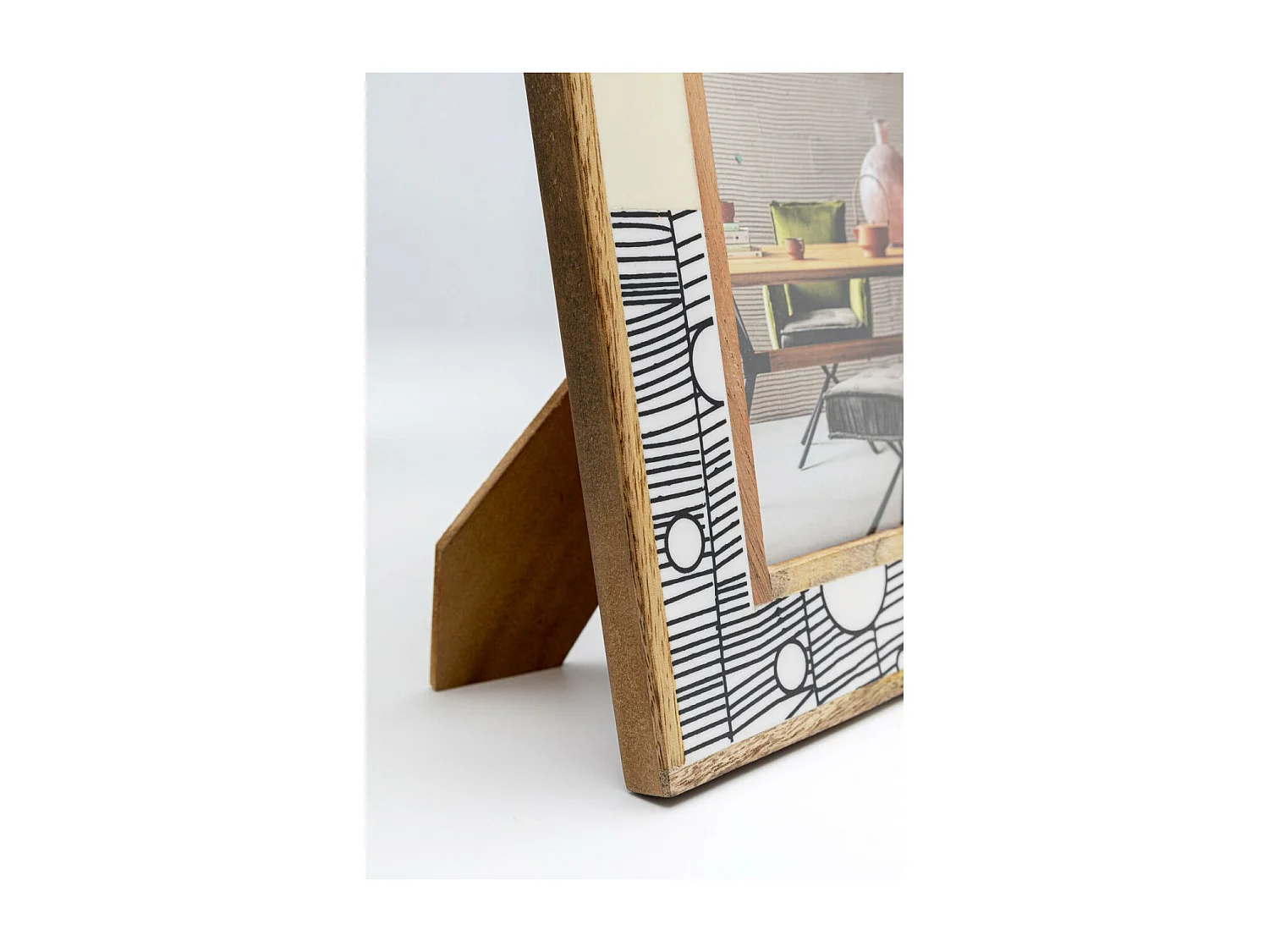 Cadre photo Harriett blanc 13x18cm