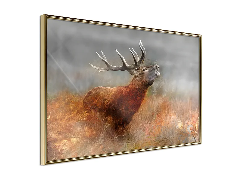 Affiche Murale Encadrée "Rut" 30 x 20 cm Or