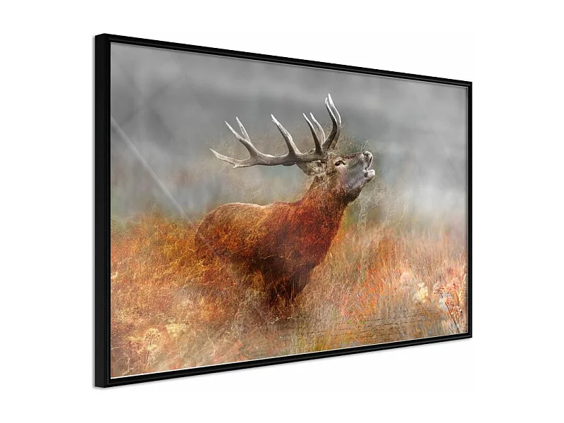 Affiche Murale Encadrée "Rut" 90 x 60 cm Noir