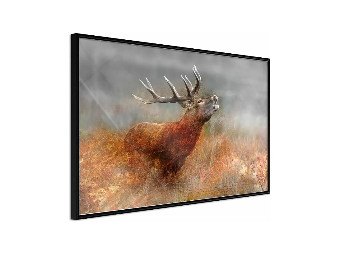 Affiche Murale Encadrée "Rut" 90 x 60 cm Noir