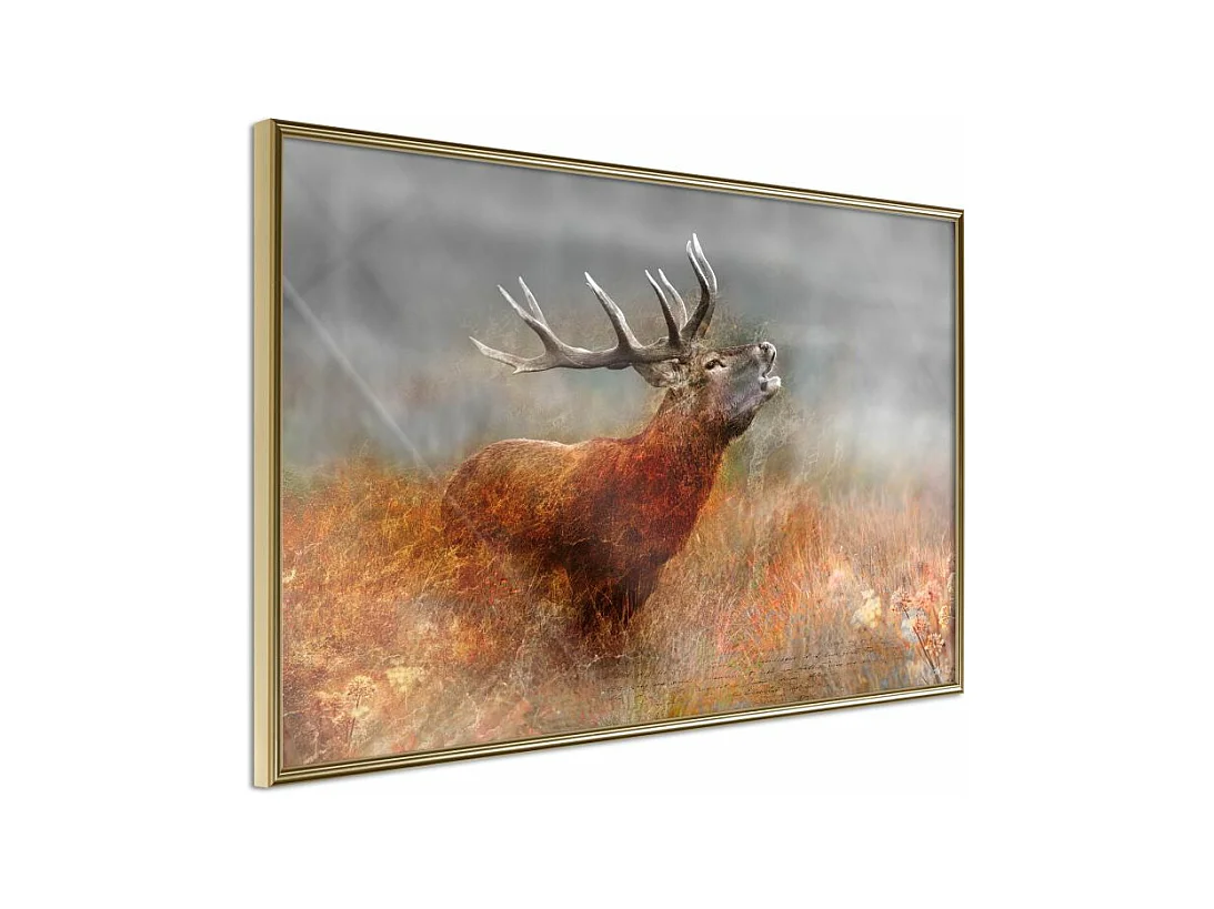 Affiche Murale Encadrée "Rut" 90 x 60 cm Or