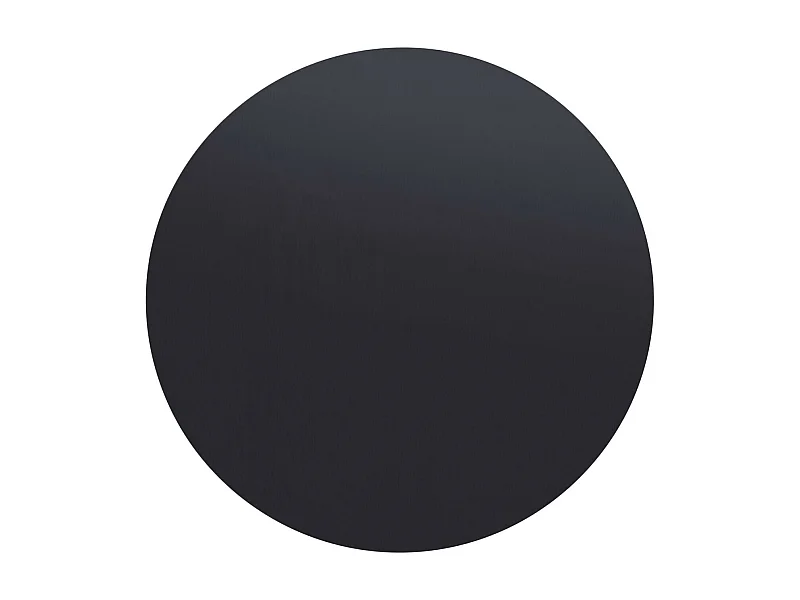 Piano - tavolo  Schickeria nero Ø110cm