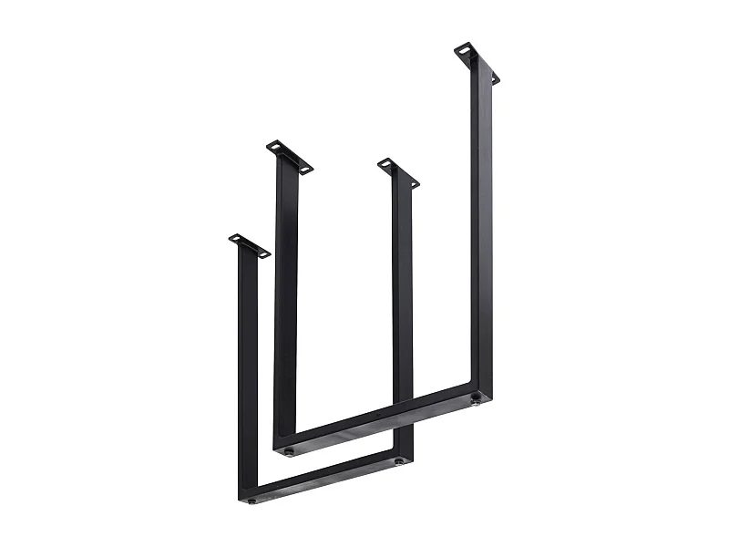 Struttura del tavolo alto Tavola nero (2/set)