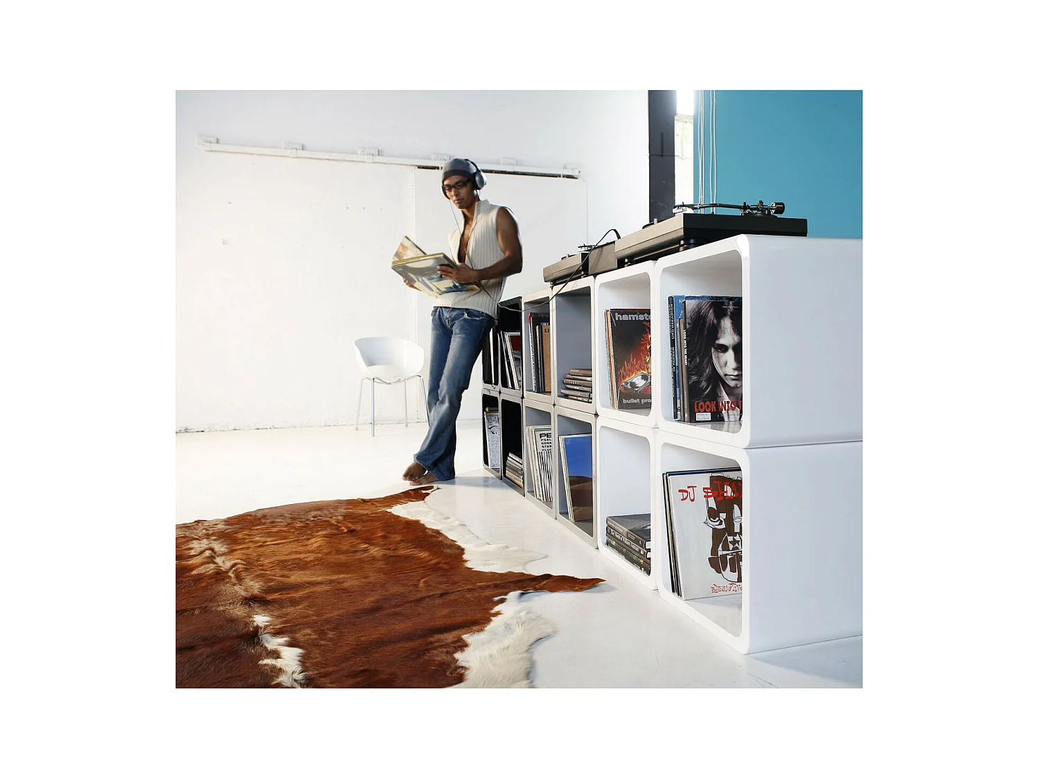 Lounge Cube MDF White