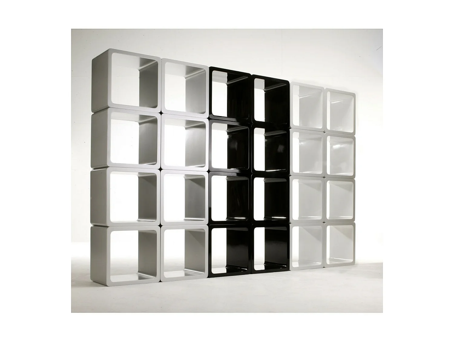 Cube Lounge MDF blanc