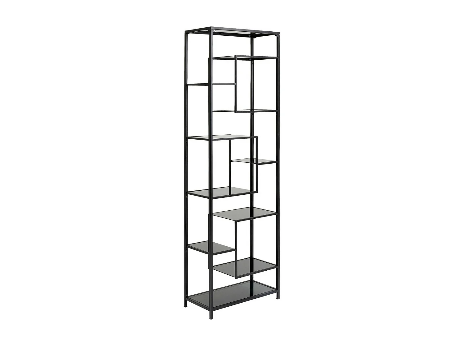 Etagère Loft noir 60x195cm