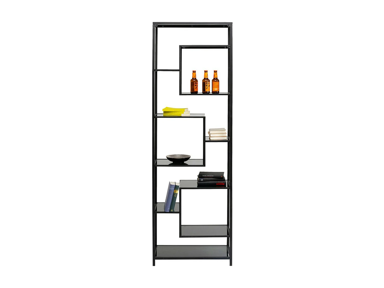 Etagère Loft noir 60x195cm