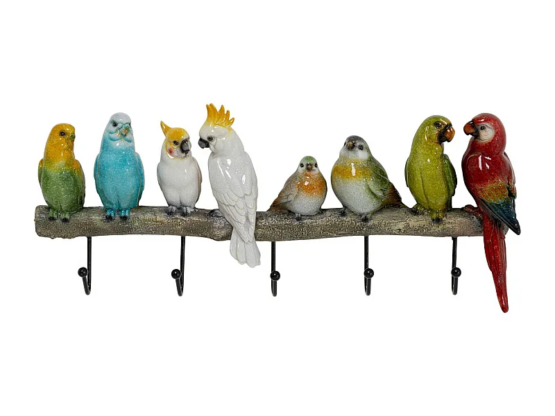 Garderobe murale Exotic Birds