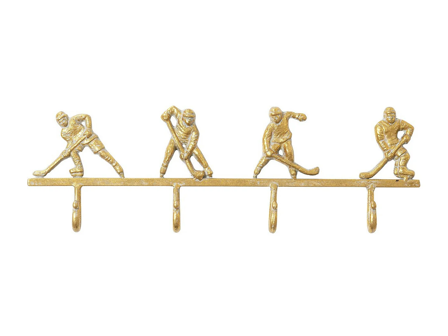 Appendiabiti da parete Ice Hockey Gold 48cm