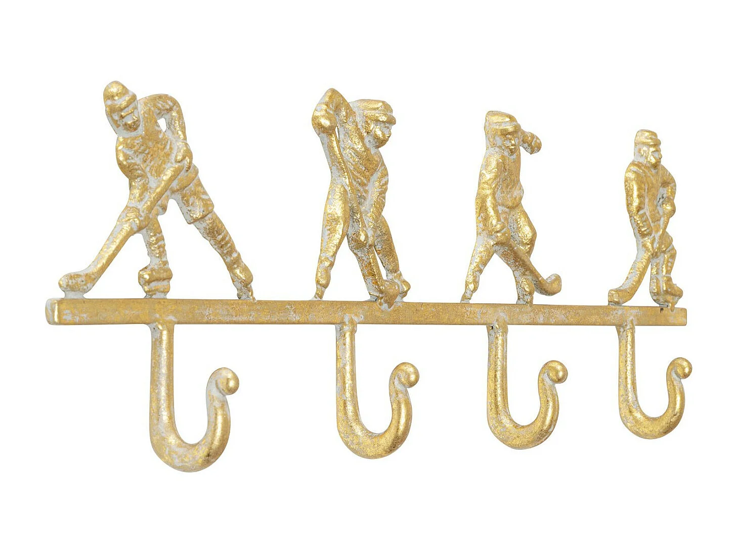 Appendiabiti da parete Ice Hockey Gold 48cm