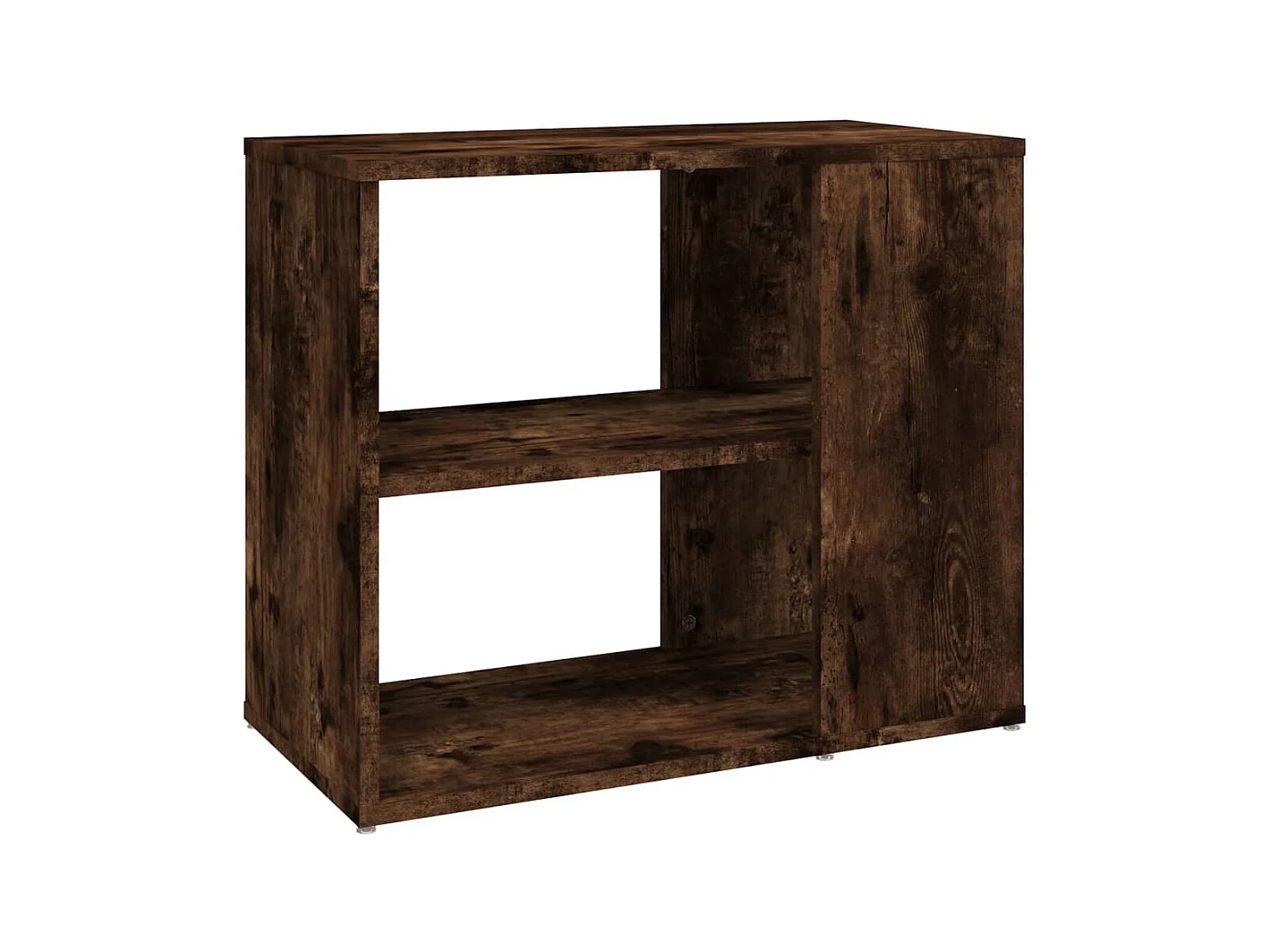 Móvel de apoio 60x30x50 cm derivados de madeira carvalho fumado PT936134