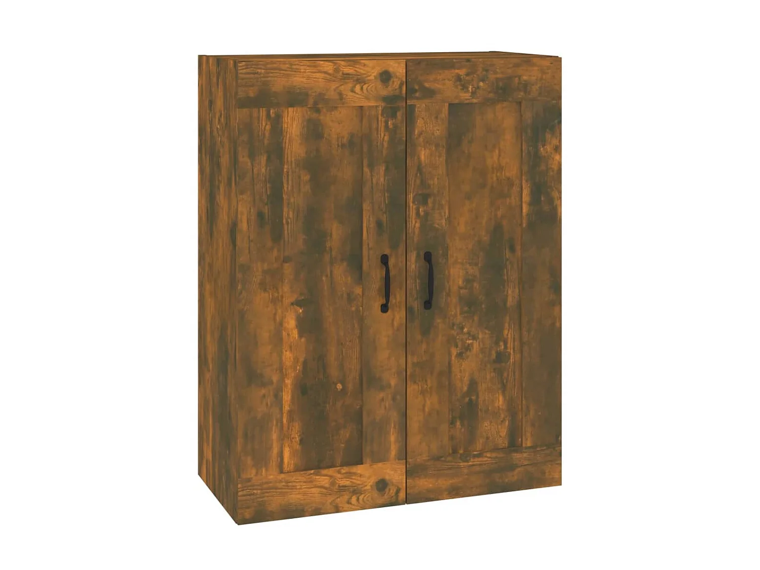 Armoire murale suspendue Chêne fumé 69,5x32,5x90 cm QWE35409