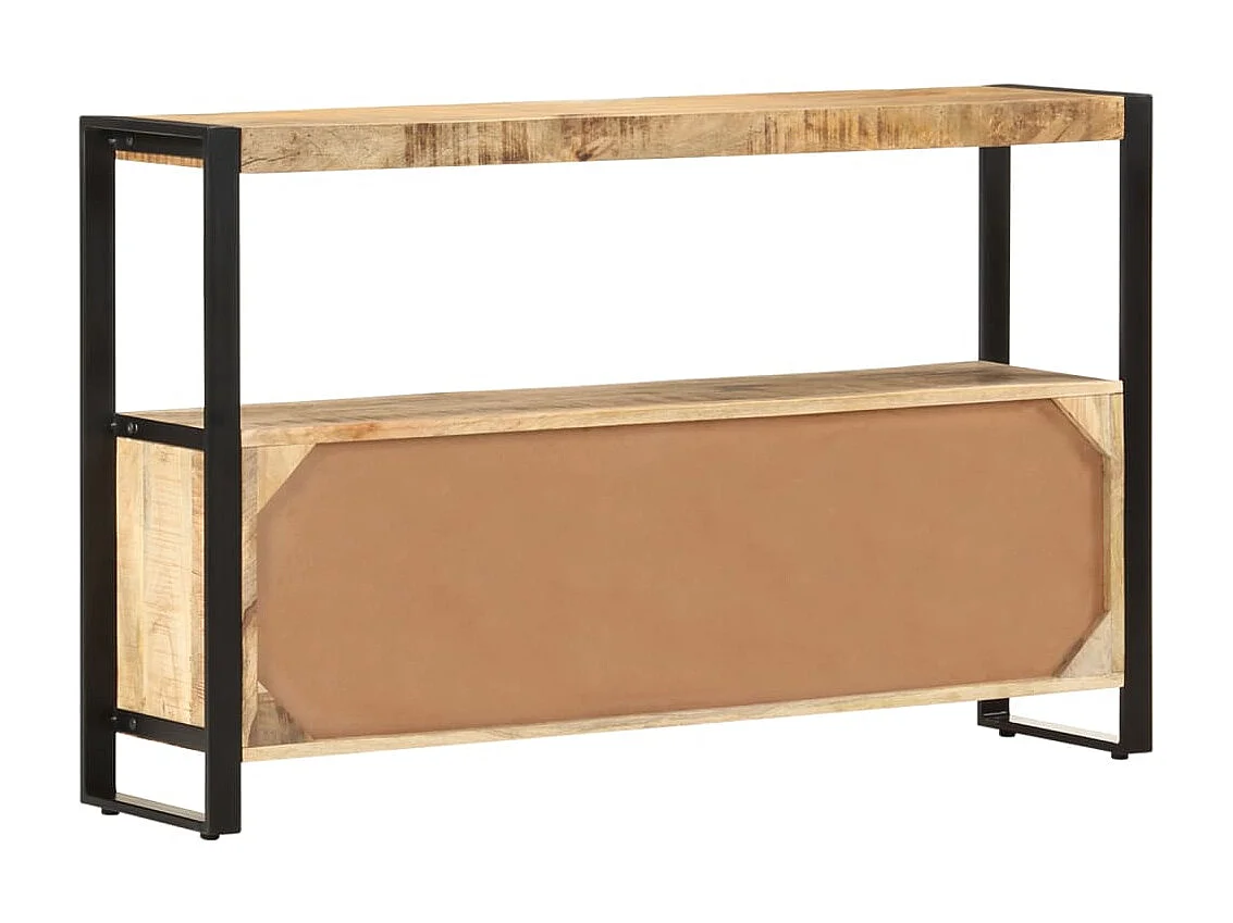 Aparador madera maciza de mango 120x30x75 cm ES926140