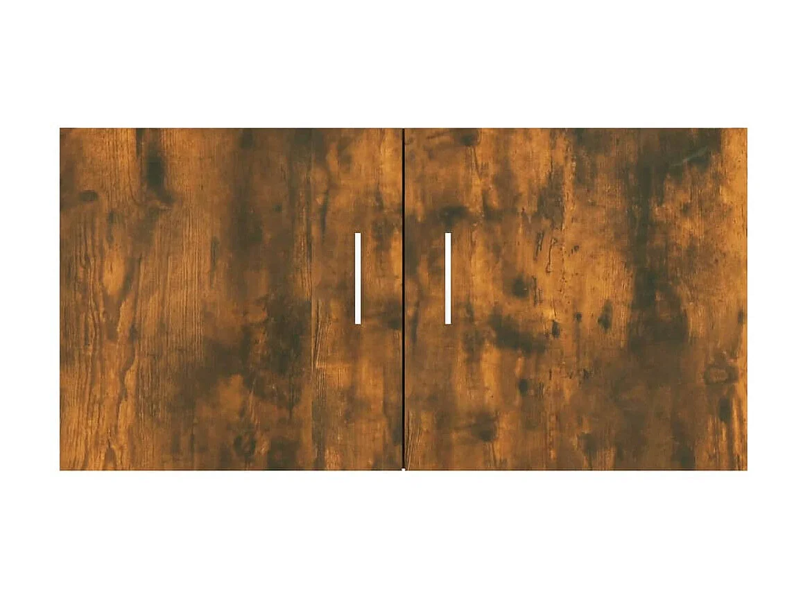 Armario de pared madera de ingeniería roble ahumado 80x39x40 cm ES253403