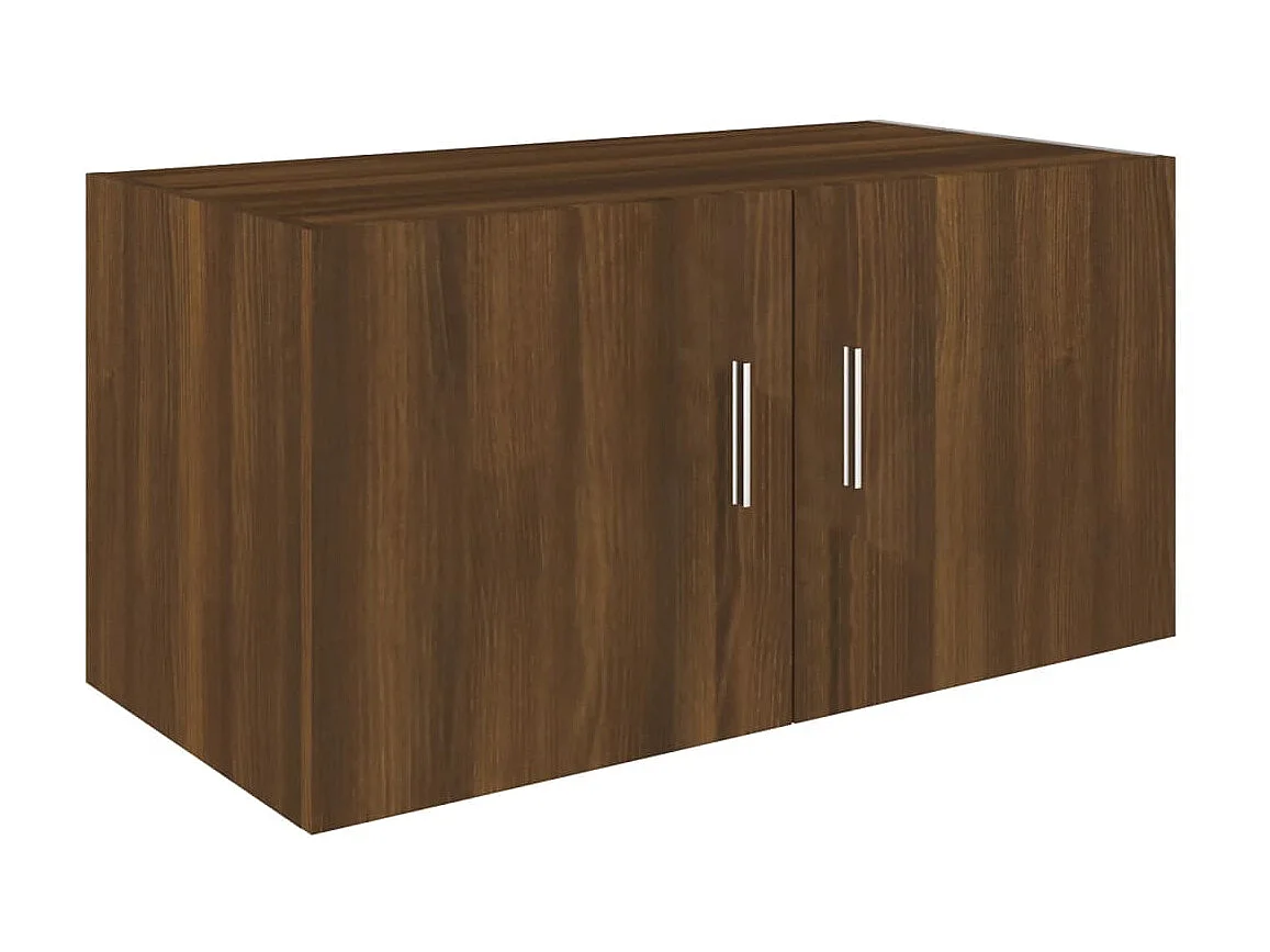 Armoire murale Chêne marron 80x39x40 cm Bois d'ingénierie OLA8461