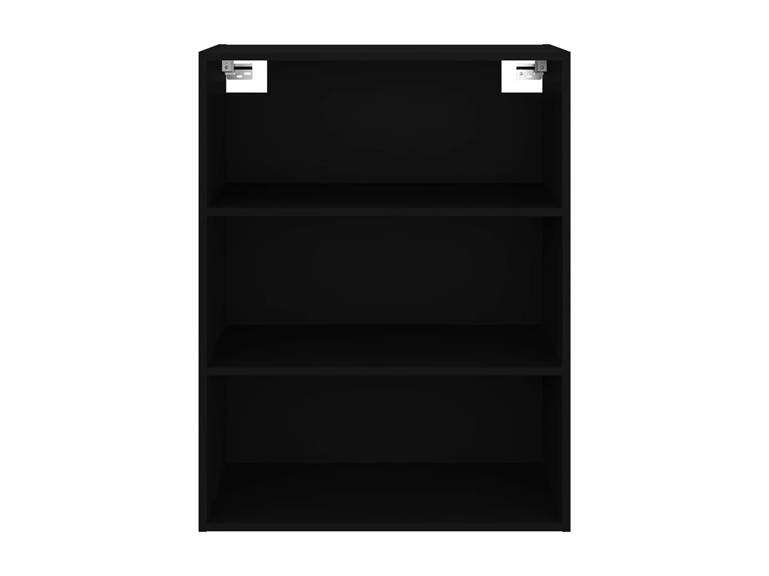 Armário de parede suspenso 69,5x32,5x90 cm preto PT419793