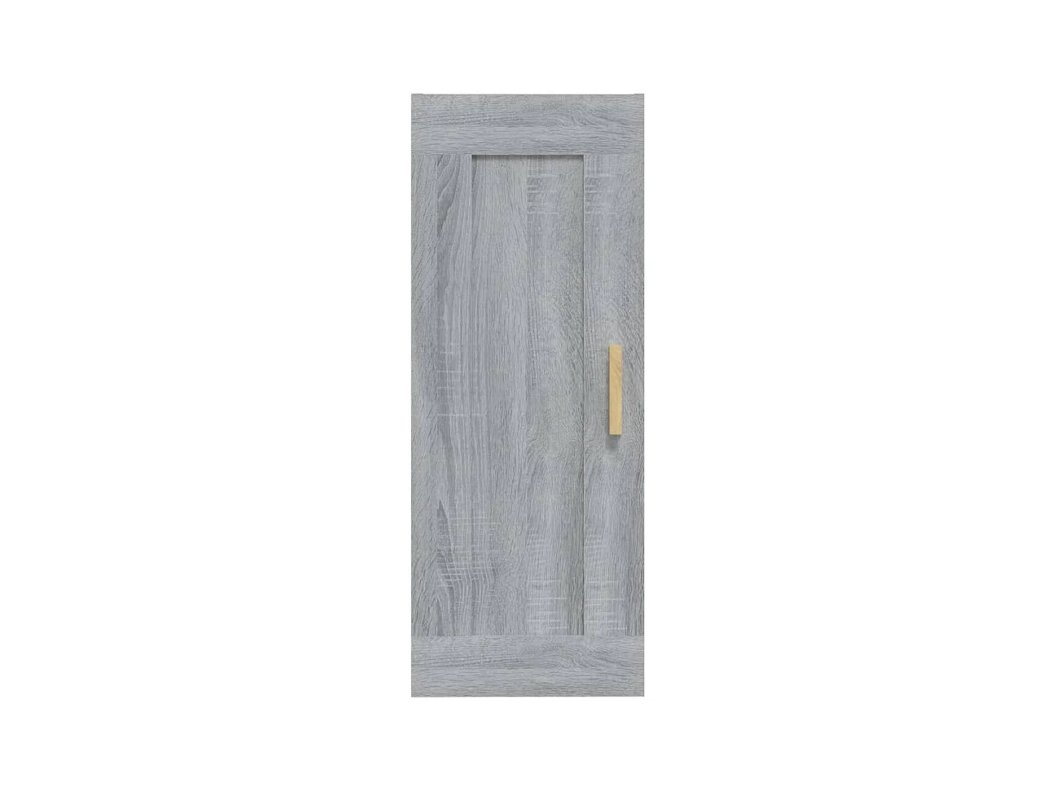 Wandschrank,Wandhängeschrank Grau Sonoma 35x34x90 cm Holzwerkstoff -gkd509942