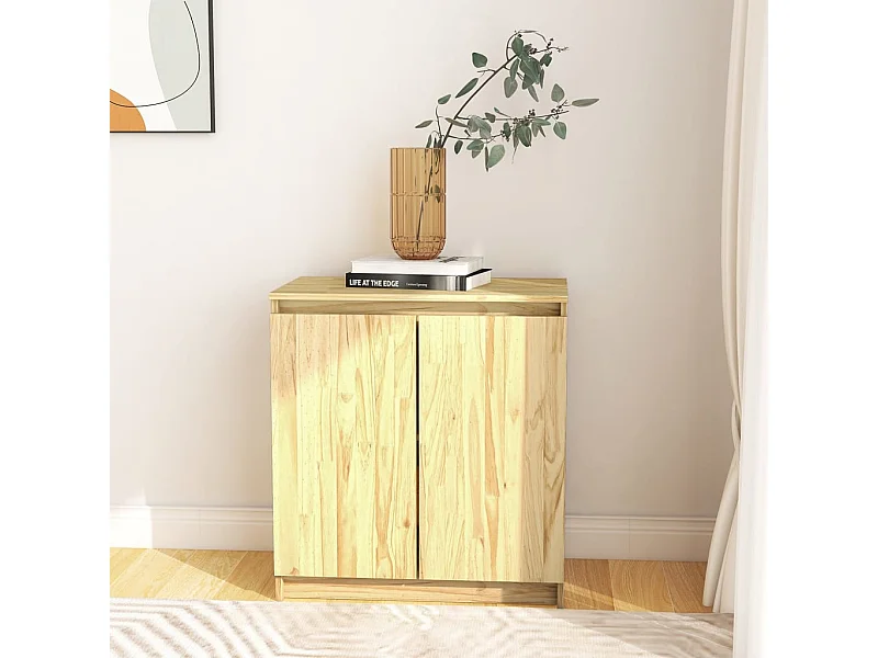 Armoire latérale 60x36x65 cm bois de pin massif SBC1115