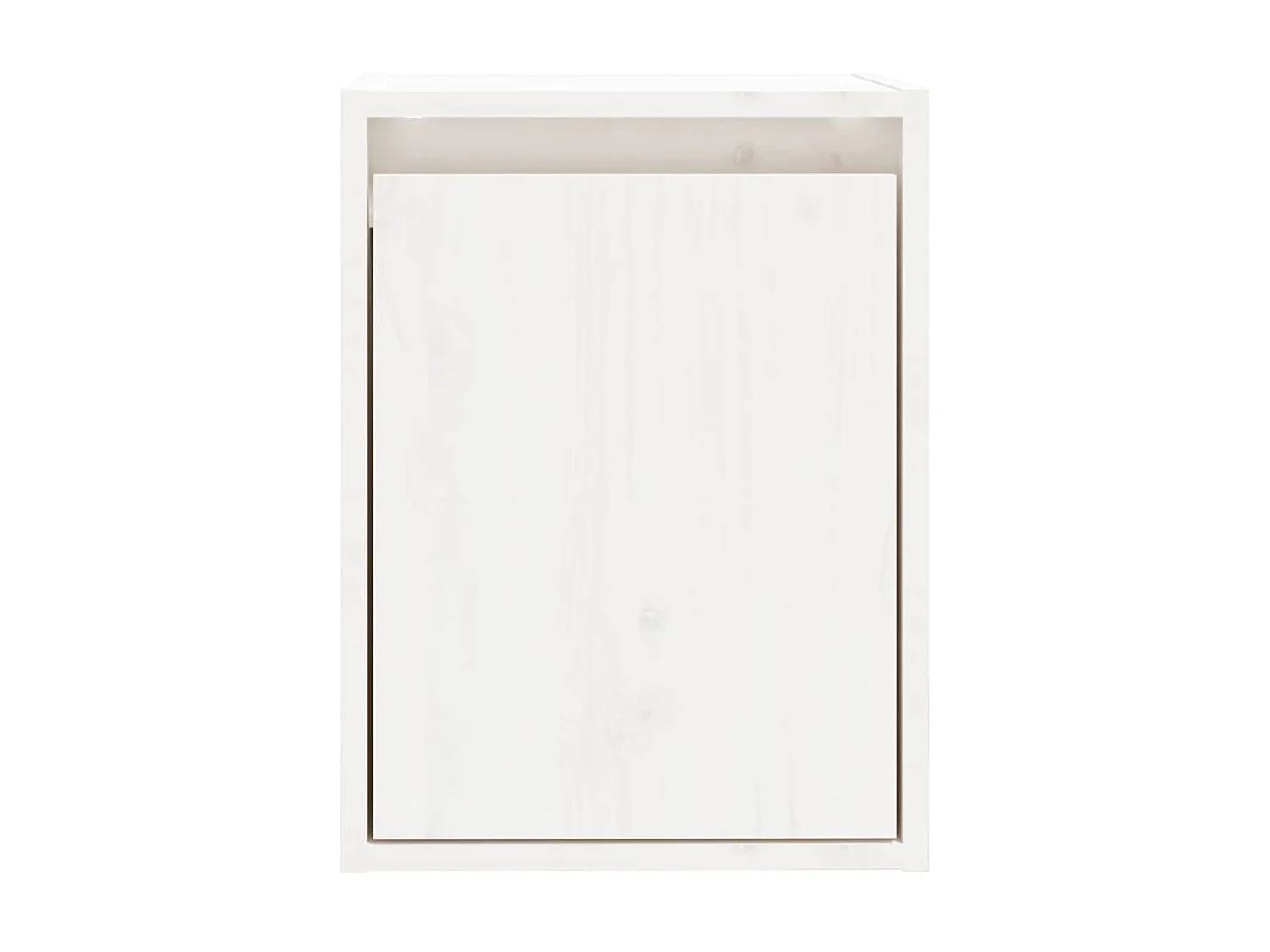 Armoire murale Blanc 30x30x40 cm Bois de pin massif OLA8797