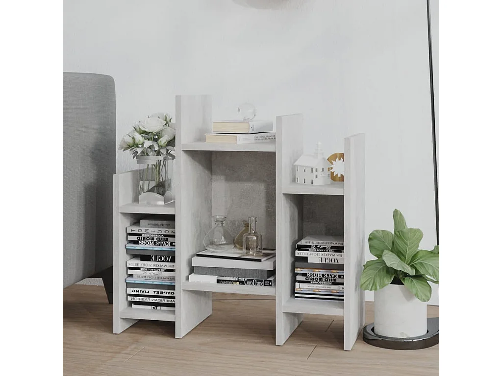 Armoire latérale Gris béton 60x26x60 cm Aggloméré SBC6343