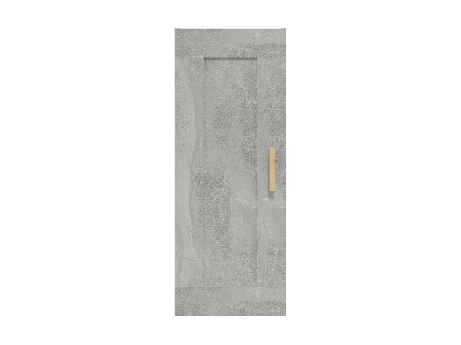 Armoire murale Gris béton 35x34x90 cm Bois d'ingénierie OLA7715
