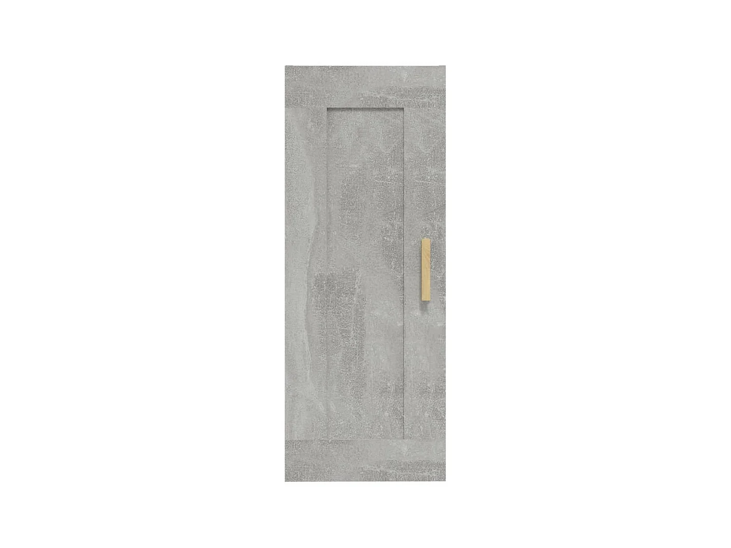 Armario de pared madera de ingeniería gris hormigón 35x34x90 cm ES705451