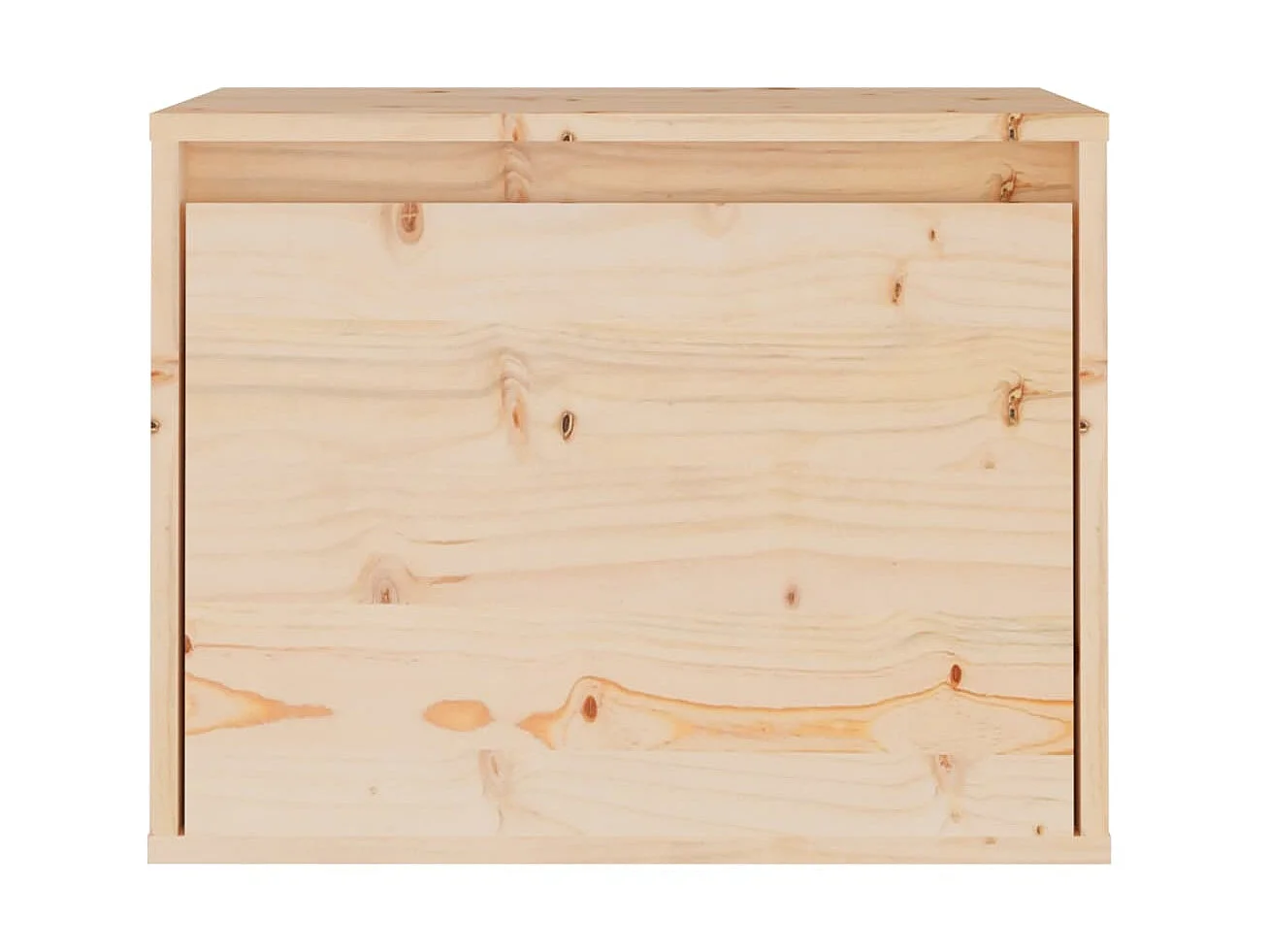 Wandschrank,Wandhängeschrank 45x30x35 cm Massivholz Kiefer -gkd749925