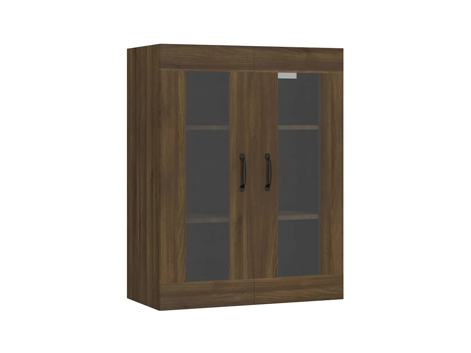 Armoire murale suspendue Chêne marron 69,5x34x90 cm QWE57649