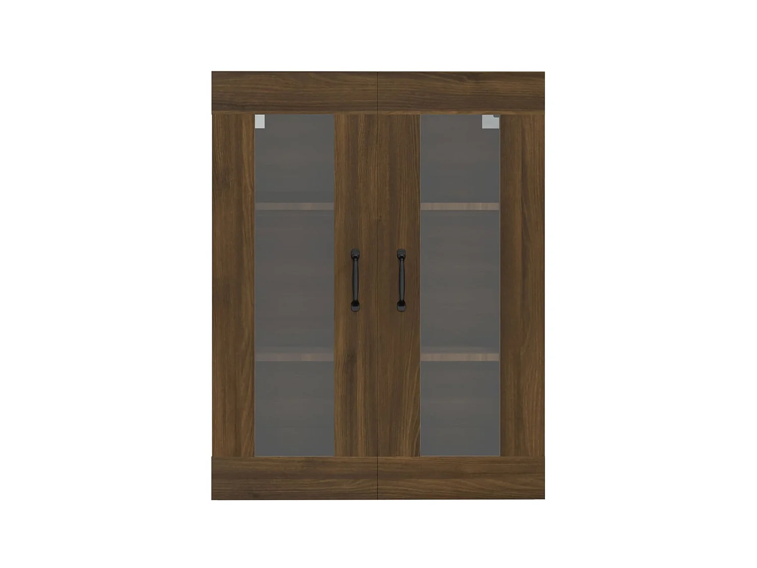 Armoire murale suspendue Chêne marron 69,5x34x90 cm QWE57649