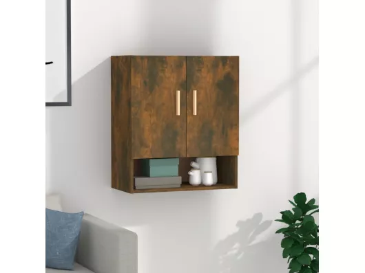 Kauf Unique Wandschrank,Wandhängeschrank Räuchereiche 60x31x70 cm Holzwerkstoff -gkd885735