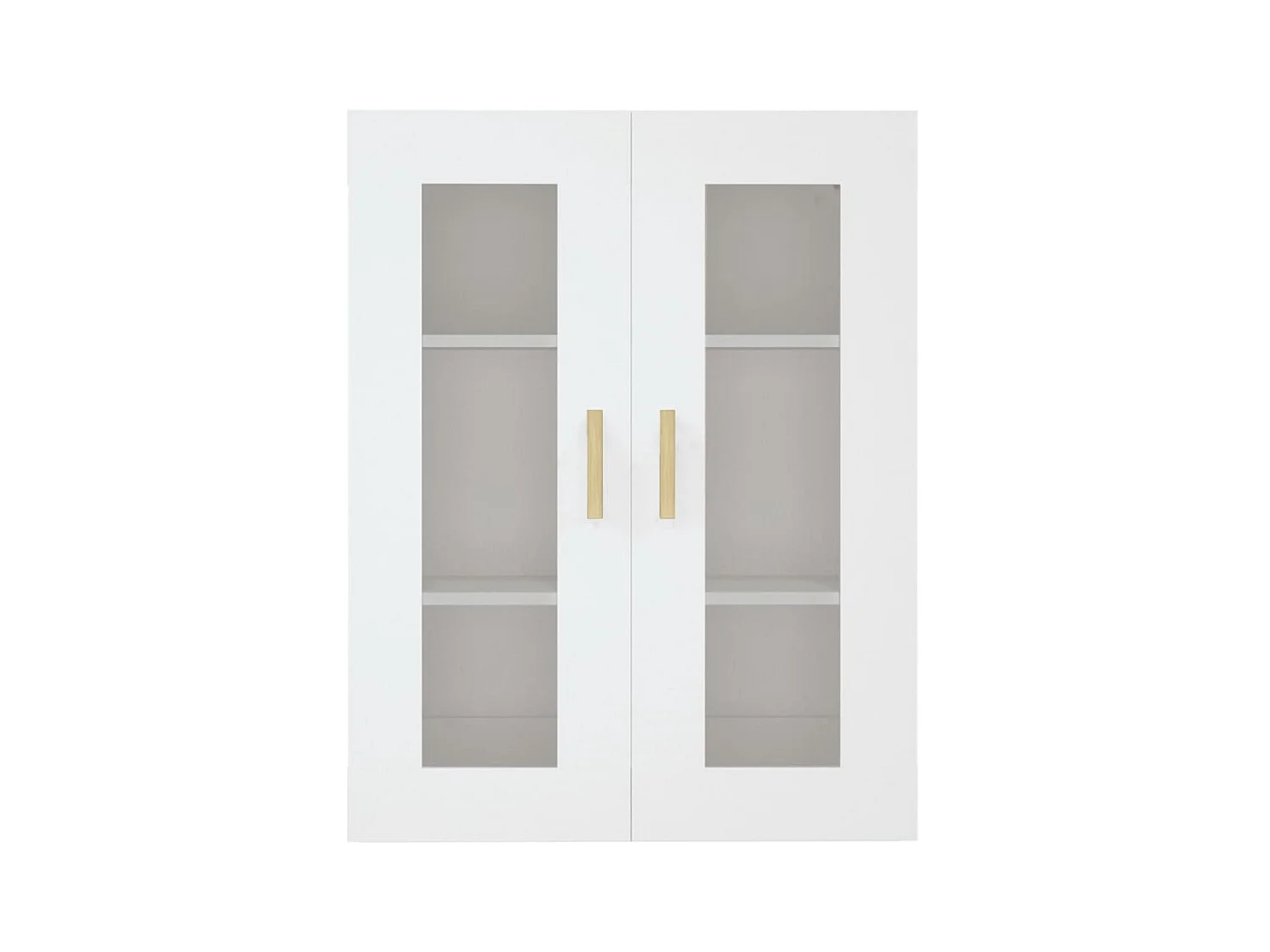 Armario de pared colgante blanco 69,5x34x90 cm ES645435