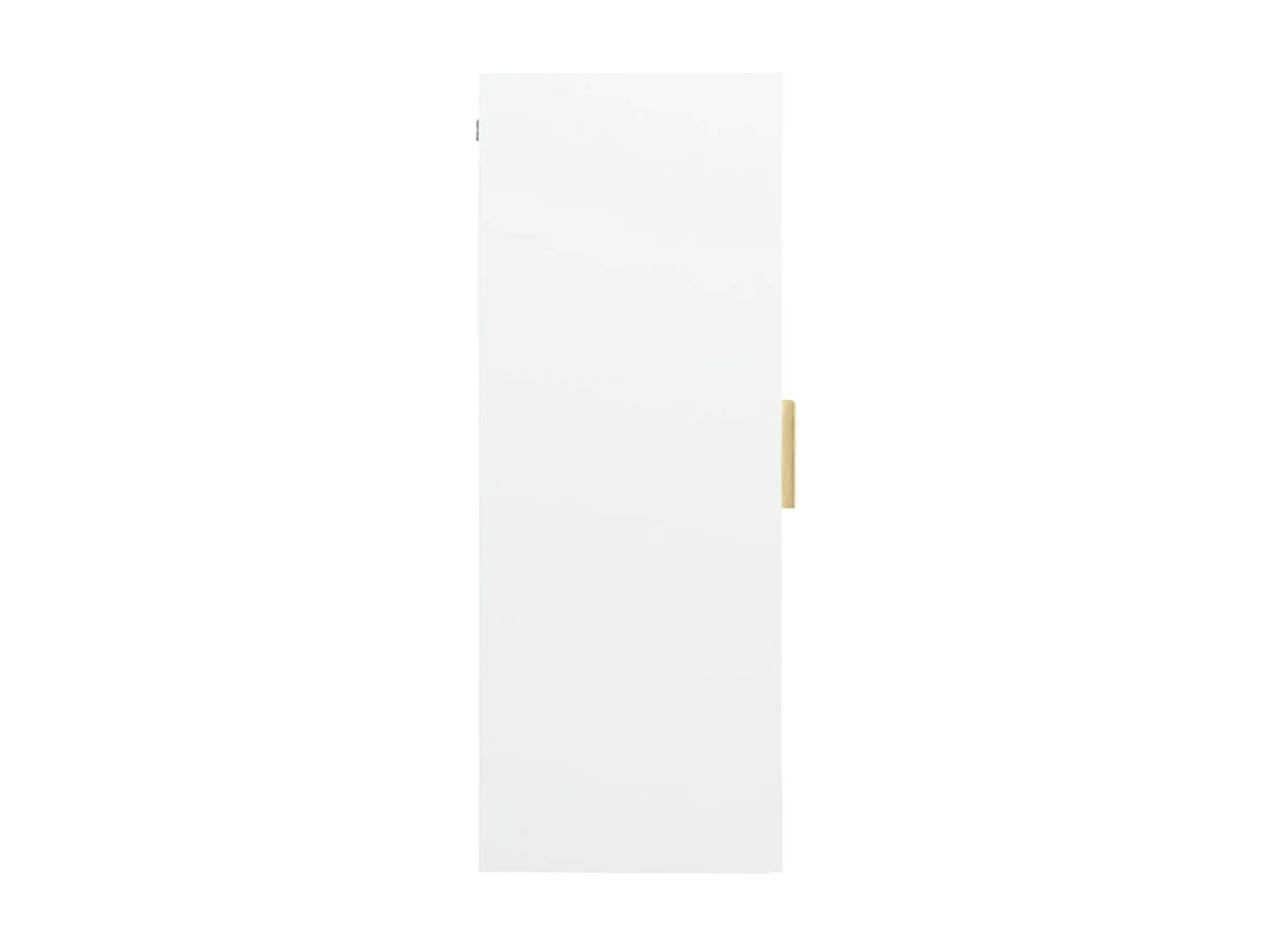 Armario de pared colgante blanco 69,5x34x90 cm ES645435