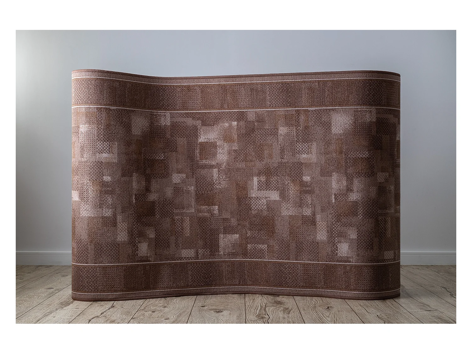 Gegummeerde bestrating TRIBE bruin 80x420 cm