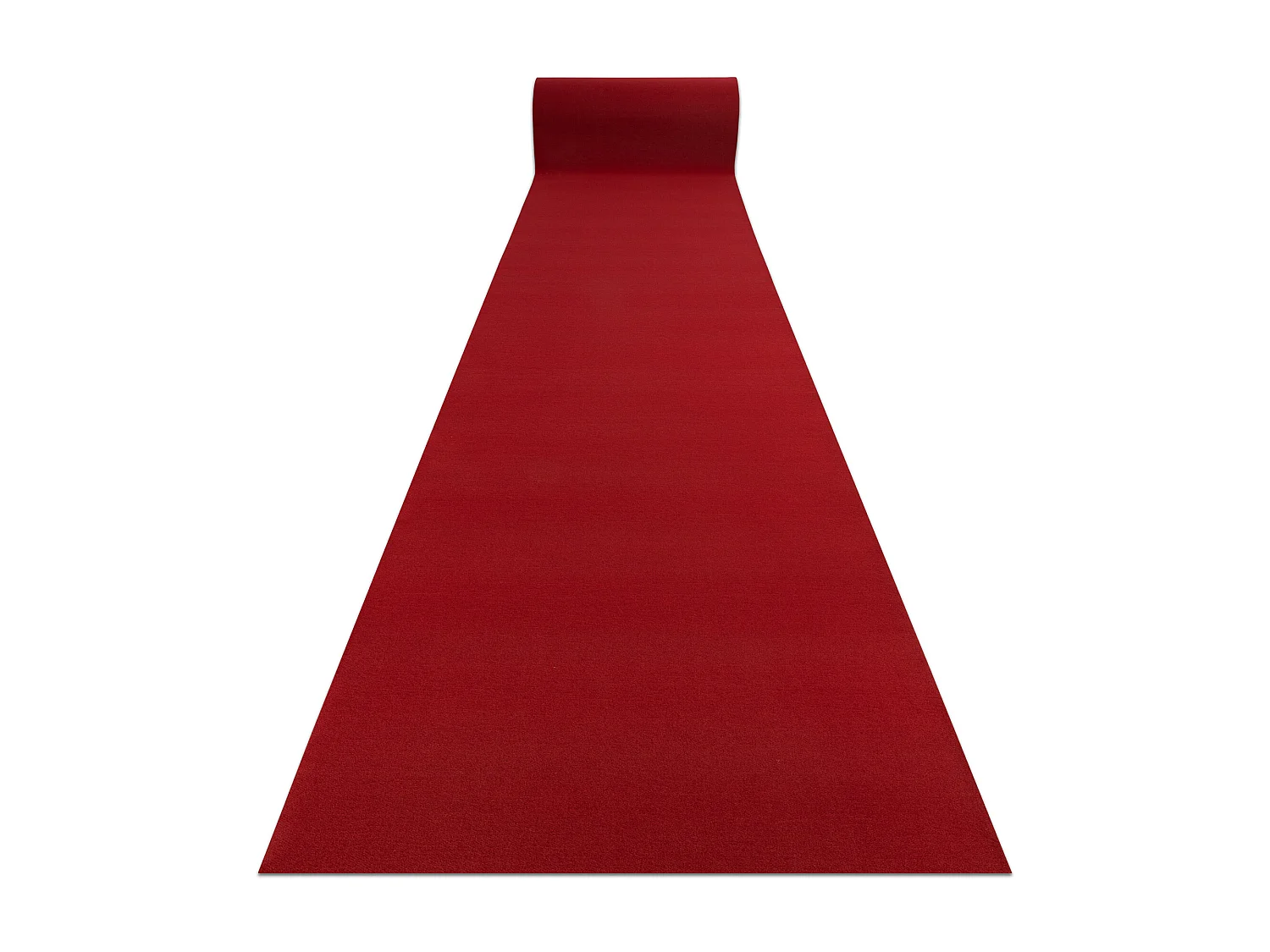 TAPIS DE COULOIR ANTIDÉRAPANT RUMBA 1974 Mariage couleur unique borde 80x490 cm