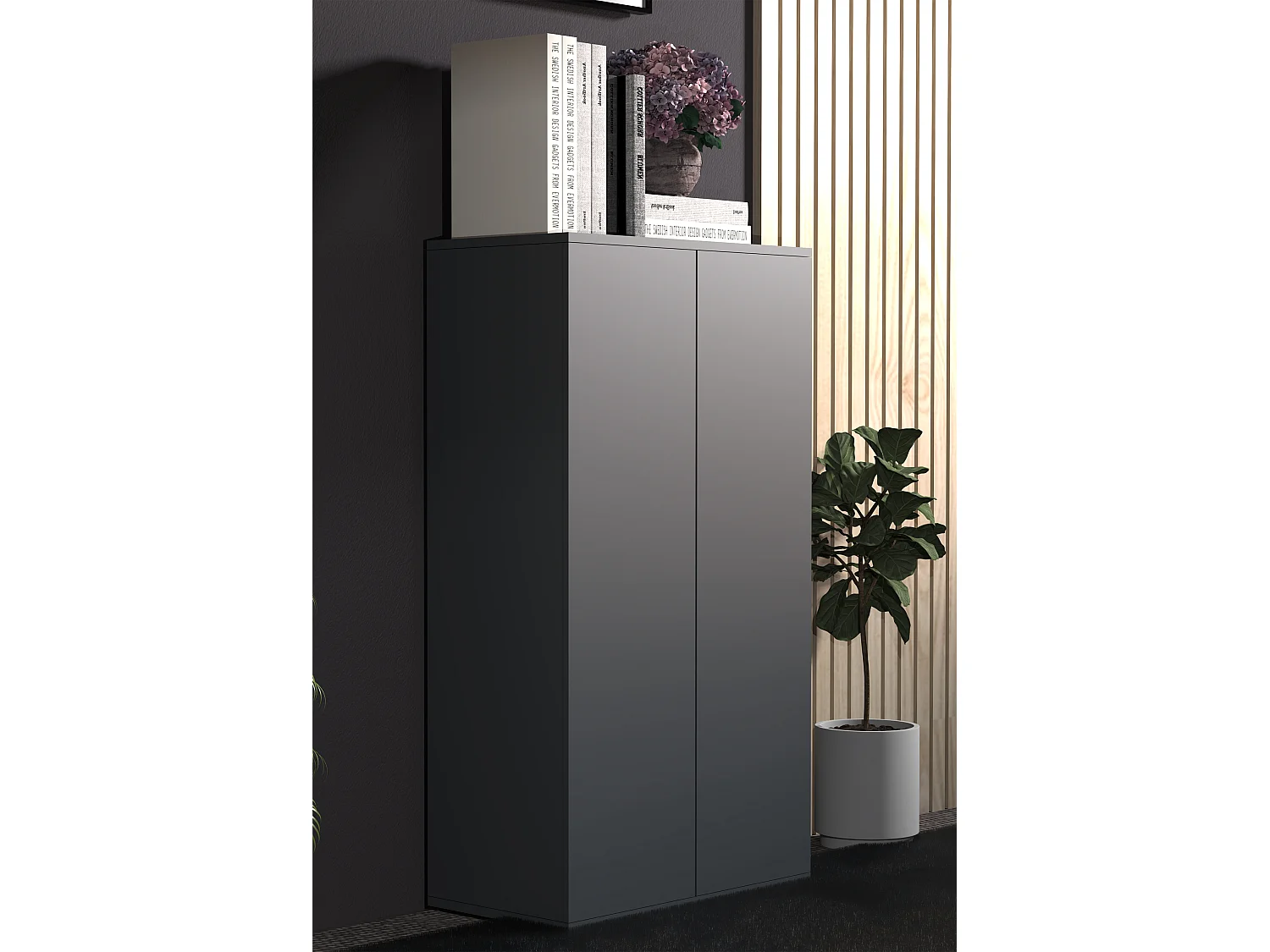 Commode Sideboard Dalosa 3 portes battantes