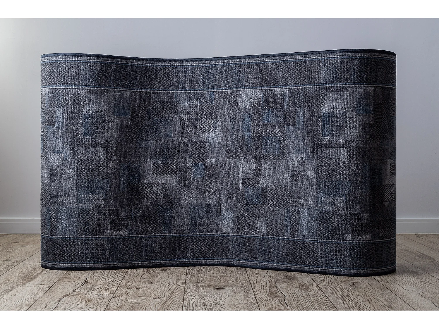 TAPIS DE COULOIR ANTIDÉRAPANT TRIBE anthracite 80x420 cm