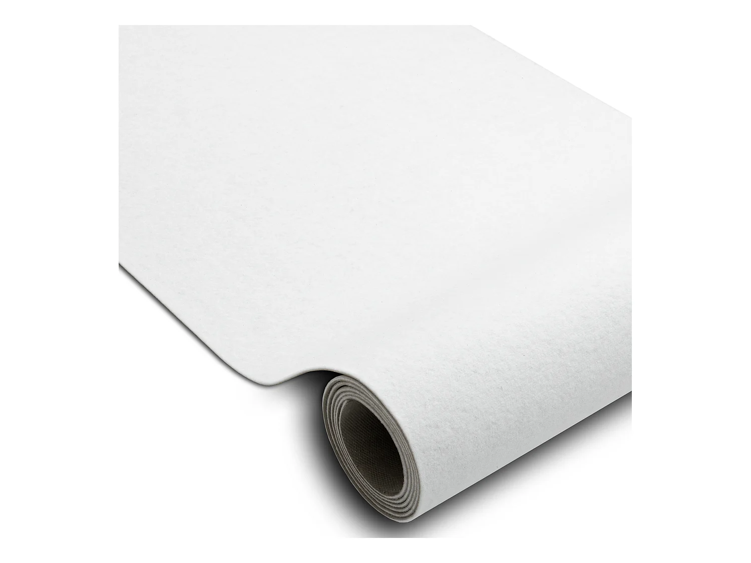 TAPIS DE COULOIR ANTIDÉRAPANT RUMBA 1950 Mariage couleur unique blanc 120x500 cm