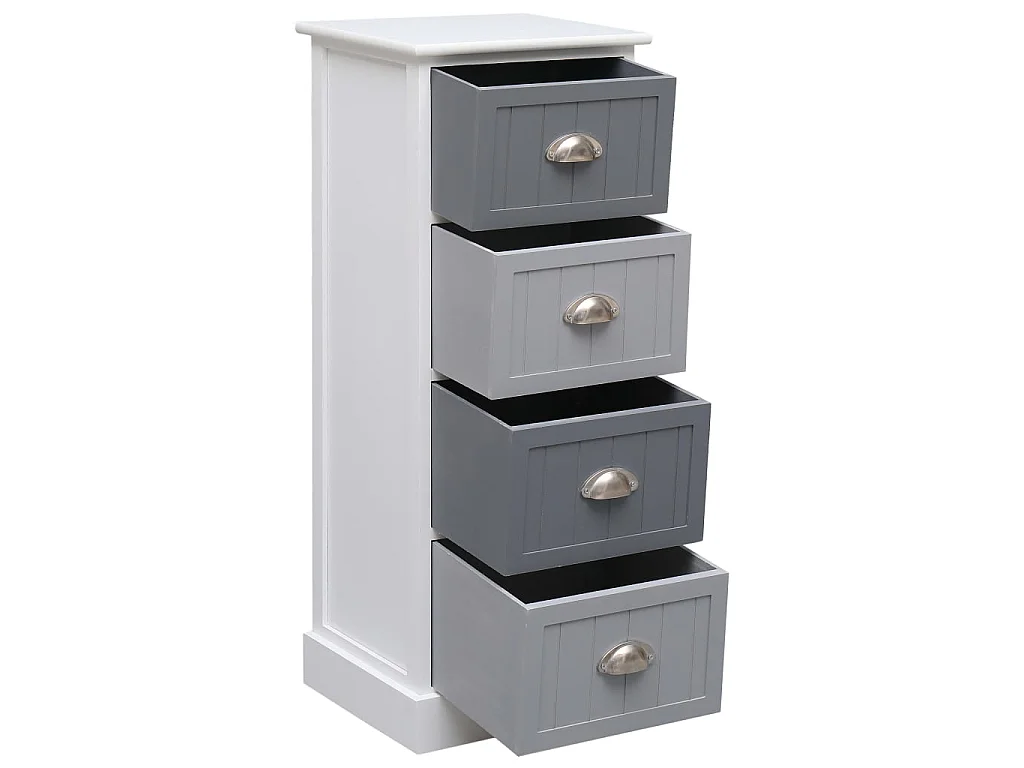 Armoire latérale 35 x 30 x 90 cm Bois de Paulownia SBC3133