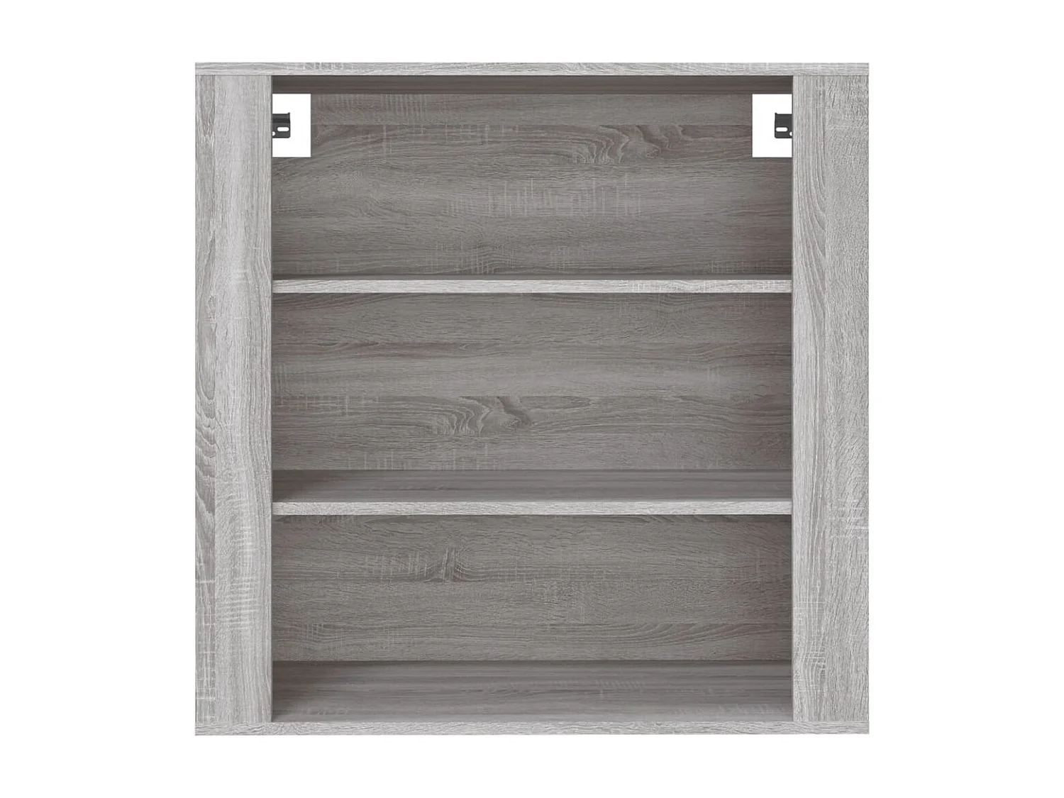 Armoire murale Sonoma gris 80x33x80 cm Bois d'ingénierie QWE69605