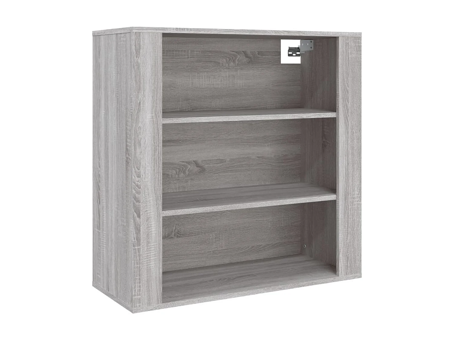 Wandschrank,Wandhängeschrank Grau Sonoma 80x33x80 cm Holzwerkstoff -gkd537471
