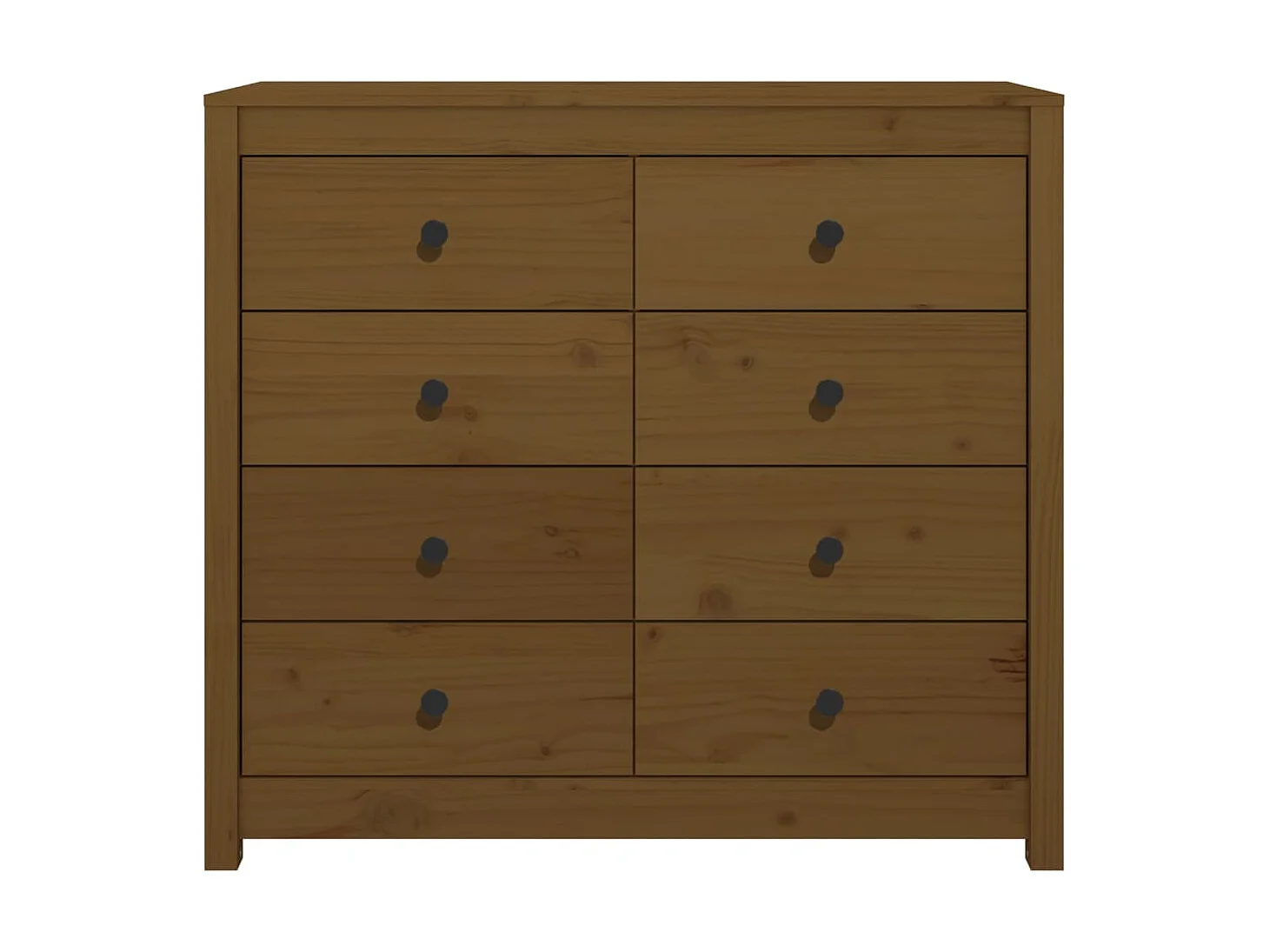 Armário de apoio 100x40x90 cm pinho maciço castanho mel PT564449