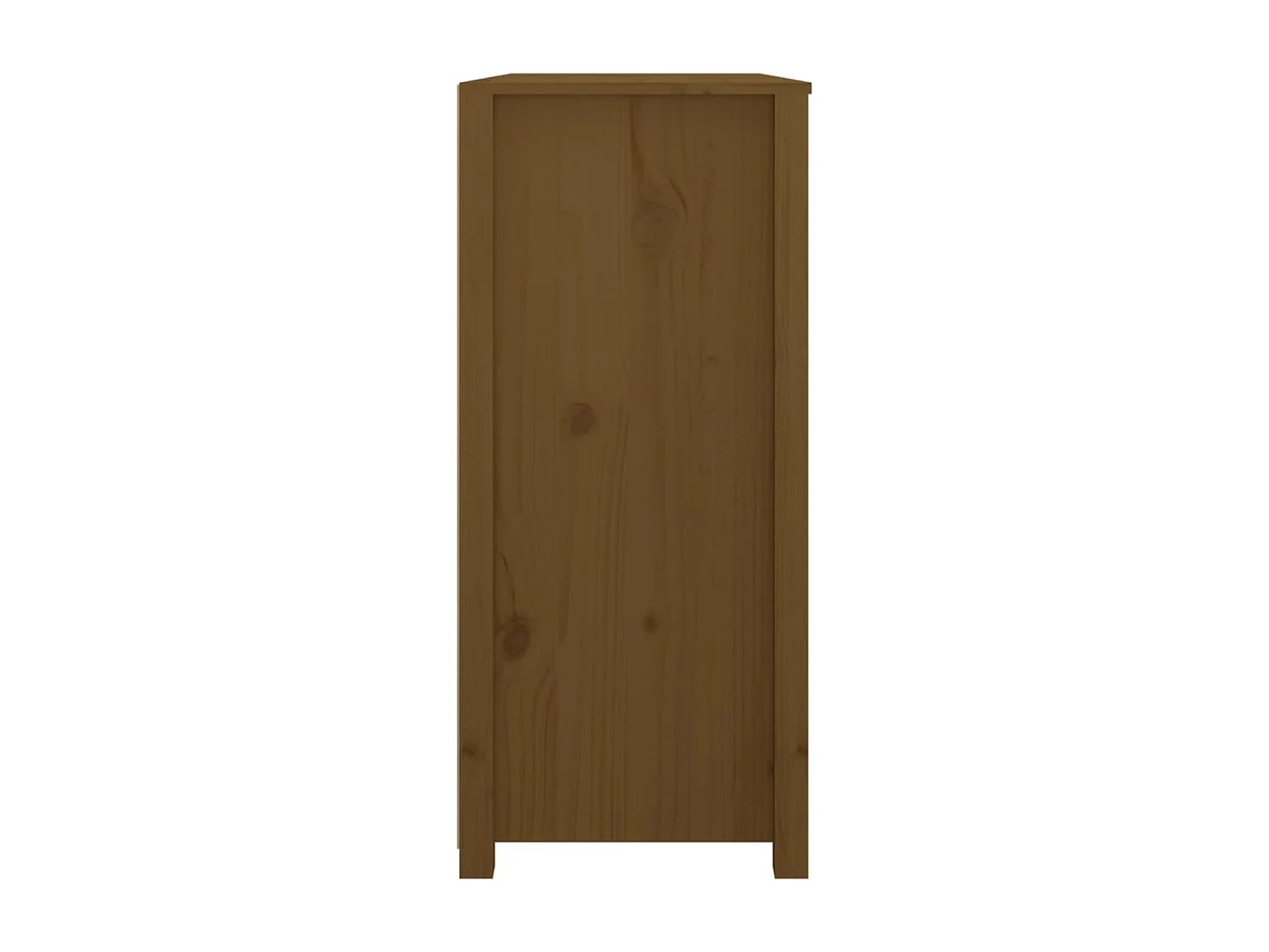 Armoire latérale Marron Miel 100x40x90 cm Bois de pin massif SBC8874