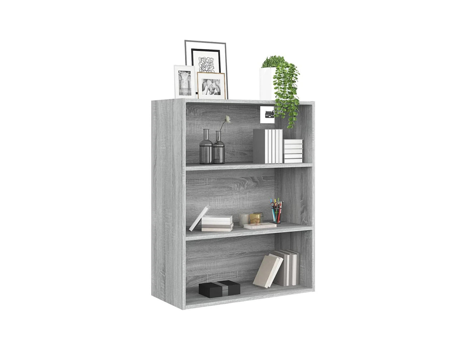 Armario colgante de pared gris Sonoma 69,5x32,5x90 cm ES361672